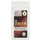 Superdrug Colour Effects Rich Warm Brown 4 Toner 75ml