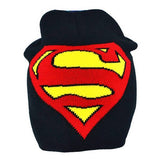 Superman rens Official Logo Roll Down Beanie Hat (Junior)