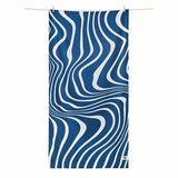 Dock & Bay Large Quick Dry Bath Towel - Tide Break Navy