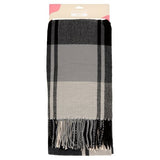 S/D Scarf Black Check