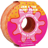 Bomb Cosmetics Body Buffer Soap Sponge - Jam & The Giant Peach