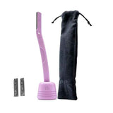 FFS Beauty Dermaplaning Facial Kit + Stand (Flamingo Pink)