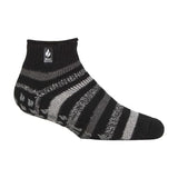 Mens 2.3 TOG Non Slip Low Cut Ankle Thermal Slipper Socks 6-11