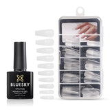 Bluesky Soft Gel Nail Extension Kit - Coffin