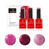 Bluesky Mini Trio Set Pink Confetti - 5ml