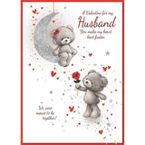 Simon Elvin For My Husband Valentine Card (Pack of 6)