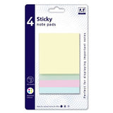 A Star Square Sticky Note Pads (Pack of 4) (20 x 12cm)