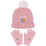 Paw Patrol Girls Friends Knitted Hat And Gloves Set