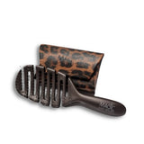 Magic Hair Brush Detangler Bronze with Fashion Wallet
