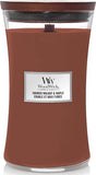 Woodwick Large Hourglass Smoked Walnut & Maple Candle 610g