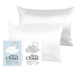 Silver Cloud White & Silver Pillowcase set