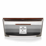 Woodwick Large Hourglass Trilogy Warm Woods Candle 22oz