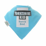 Ziggle Bandana Dribble Bib - Blue Yorkshire Kid