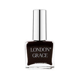 London Grace Bruce Nail Polish Black 12ml