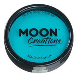 Moon Creations - Pro Face Paint Cake Pots - Turquoise