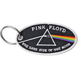 Pink Floyd Dark Side Of The Moon Oval Double Sided Keyring