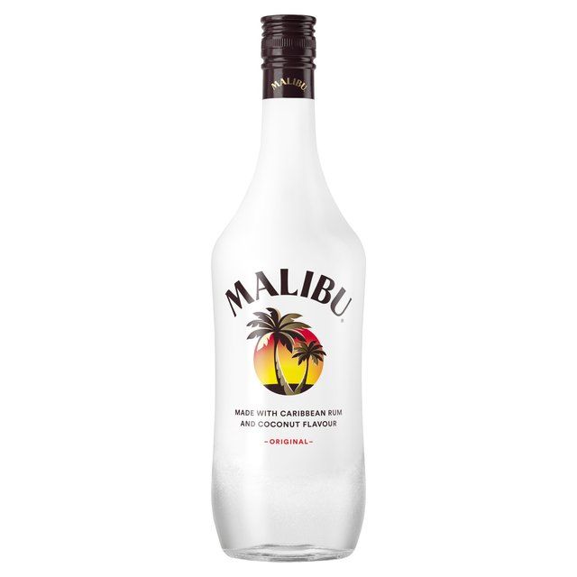 Malibu Original White Rum with Coconut Flavour 1L