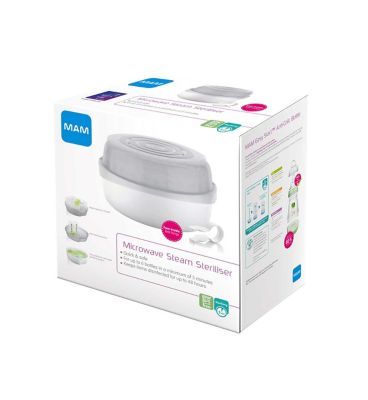 MAM Microwave Steam Steriliser - Grey