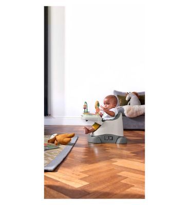 Mamas & Papas Baby Bug and Activity Tray Pebble Grey