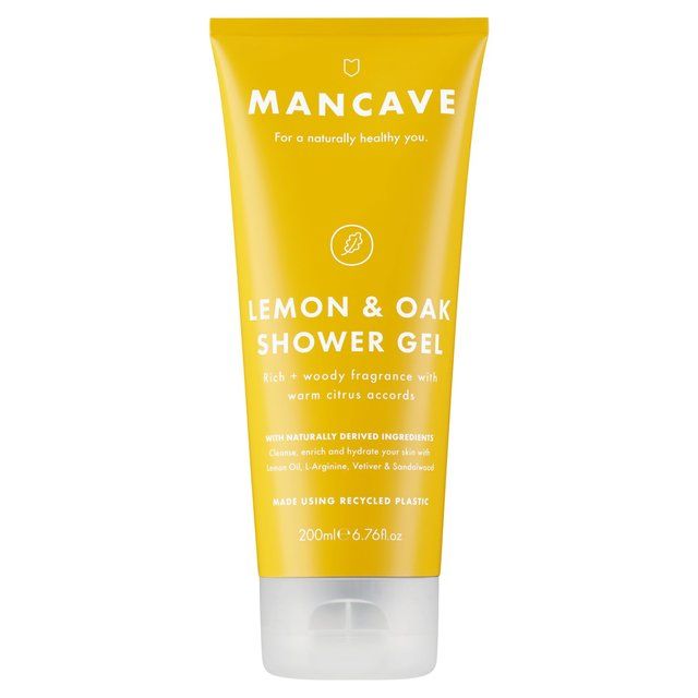 ManCave Lemon & Oak Shower Gel 200ml