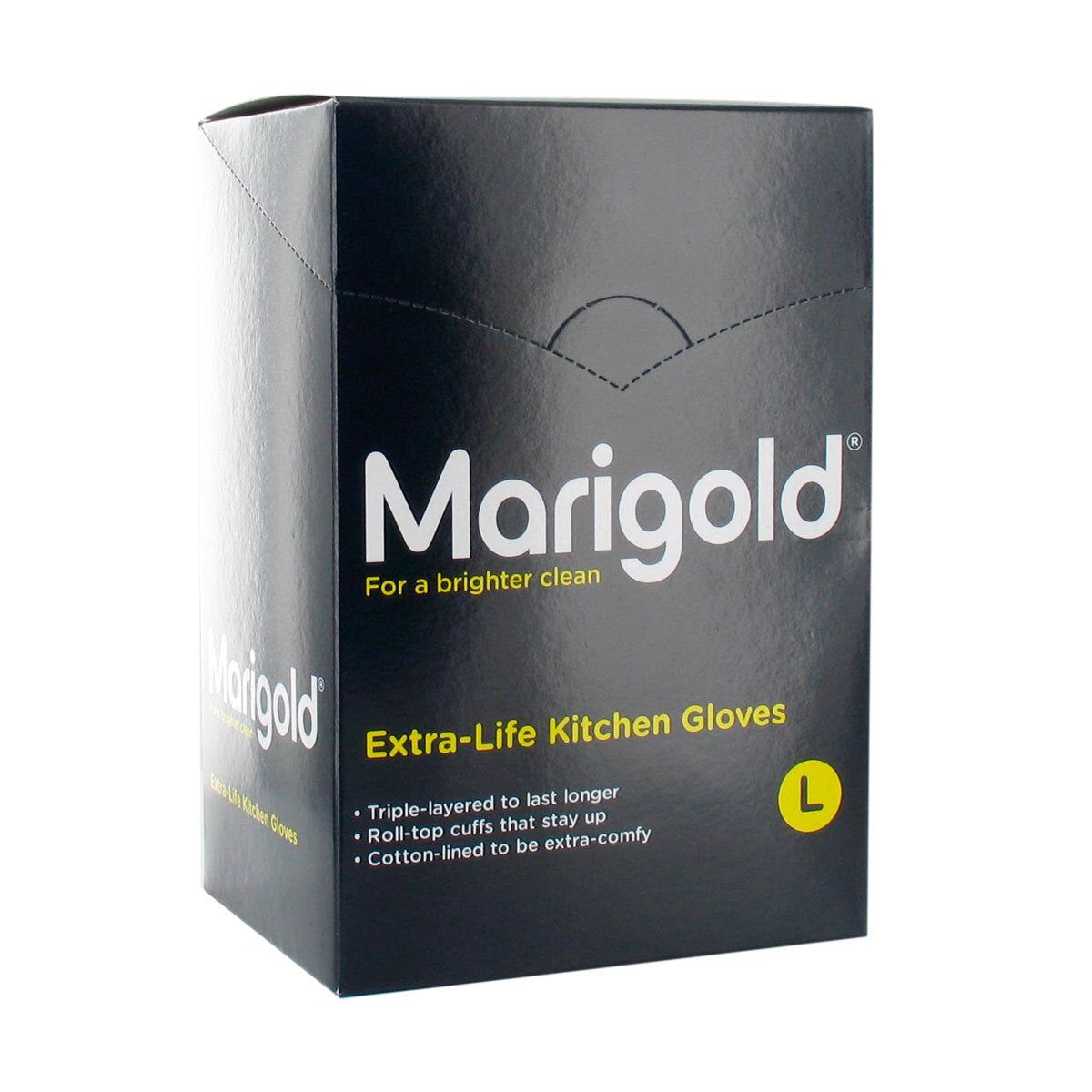 Marigold Extra Life Kitchen Gloves, 6 Pack in 2 Options