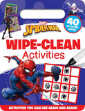 Marvel Spiderman Wipe Clean Colouring Book