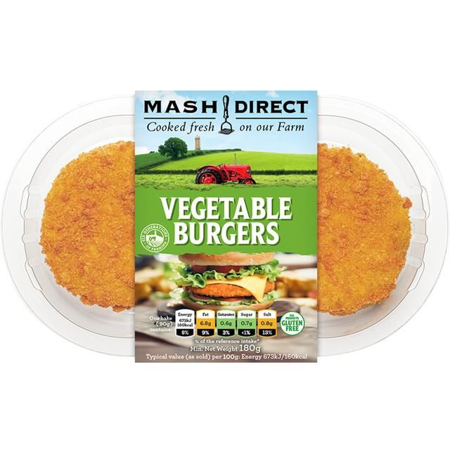 Mash Direct Vegetable Burger 180g