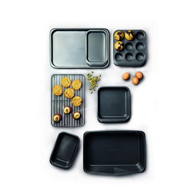 MasterClass Smart Space Stacking Non-Stick Bakeware Set 7 per pack