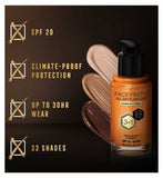 Max Factor Facefinity All Day Flawless 3 in 1 SPF 20 Vegan Foundation 30ml 089 Warm Praline