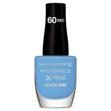 Max Factor Masterpiece Xpress Quick Dry Nail Polish Blue Me Away 8ml