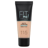 Maybelline Fit Me Liquid Foundation 115 Ivory 