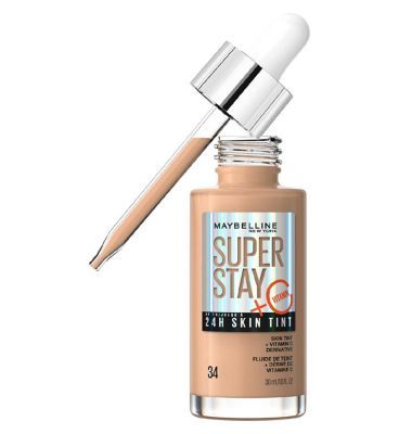 Maybelline Super Stay up to 24H Skin Tint Foundation + Vitamin C 30ml 34