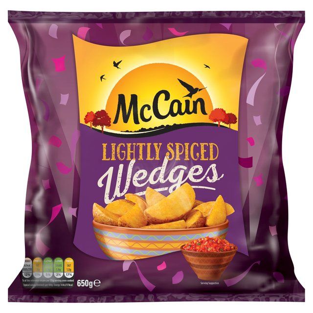 McCain Lightly Spiced Potato Wedges 650g