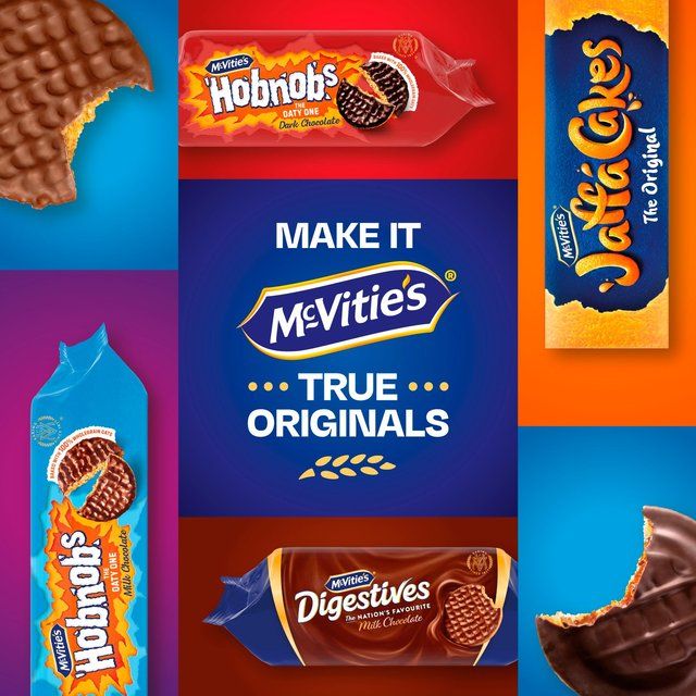 McVitie's Hobnob's Biscuits The Oaty One Dark Chocolate 262g