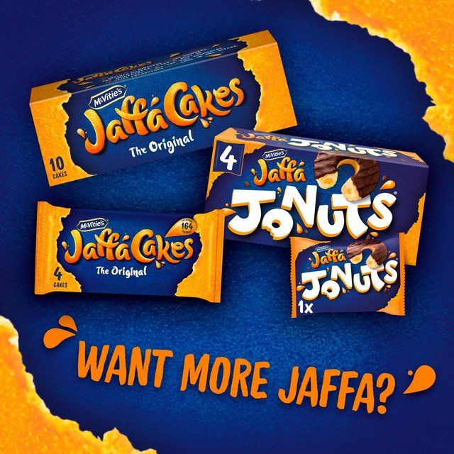 McVitie's Jaffa Cakes Original Biscuits Snack Pack 6 x 3 Cakes 198g