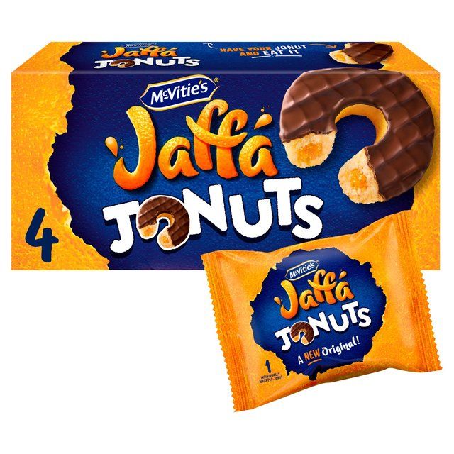 McVitie's Jaffa Jonuts Multipack 4 x 43g