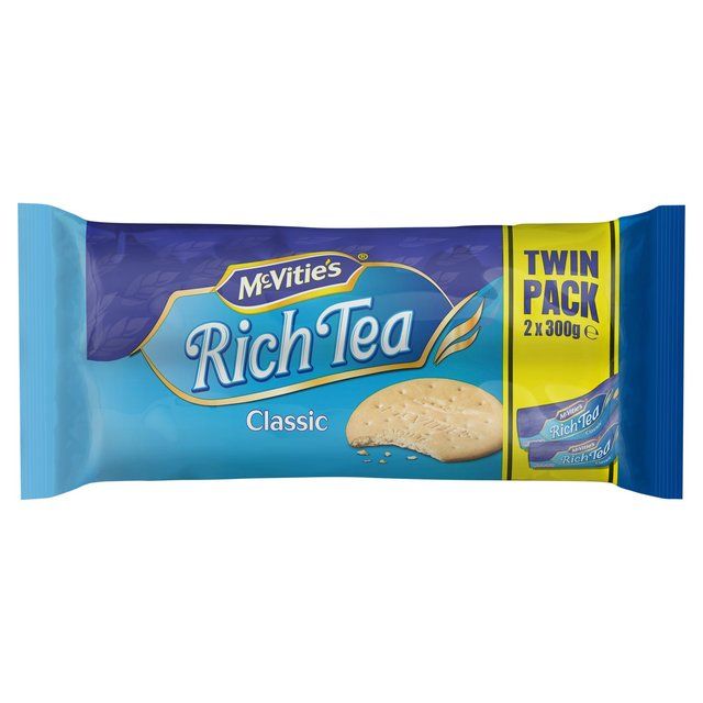 McVitie's Rich Tea The Classic One Biscuits Twin Pack 2 x 300g Default Title