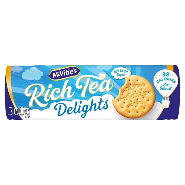 McVitie's Rich Tea The Light One Biscuits 300g Default Title