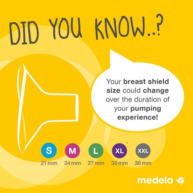 Medela Large Contact Nipple Shield with Case 2 per pack