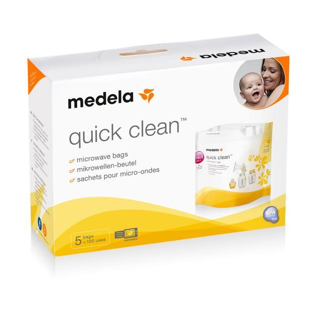 Medela Quick Clean Micro-Steam Bags 5 per pack