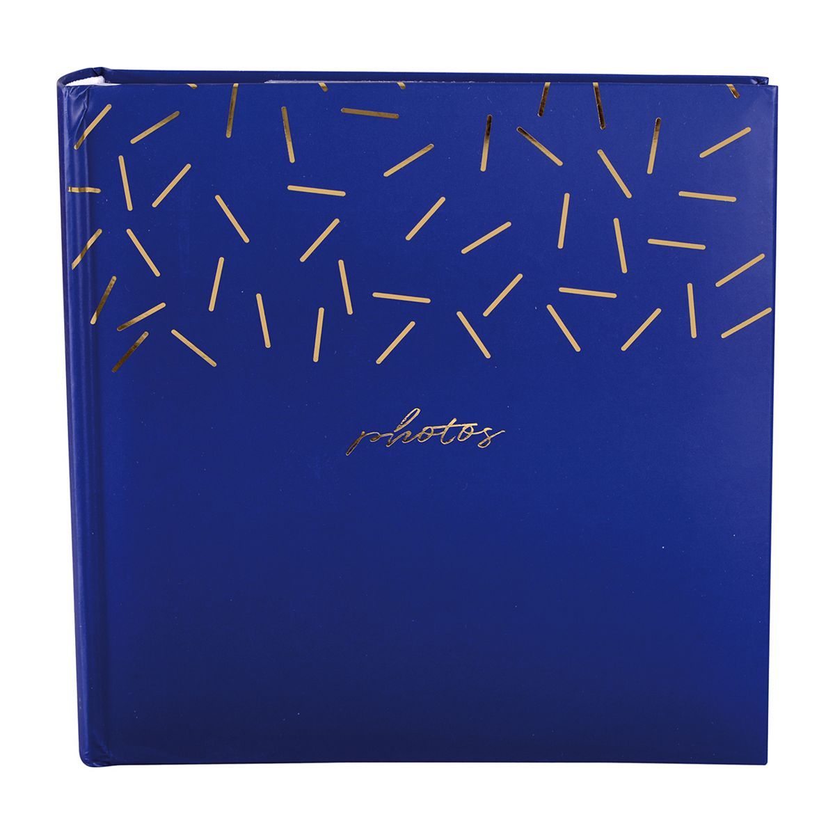 Memo Navy & Gold Confetti Photo Album 6x4 - 140 Photos