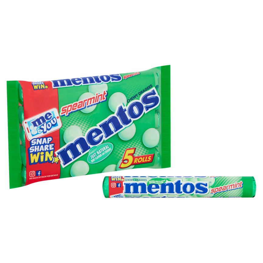 Mentos Chewy Spearmint Sweets Multipack