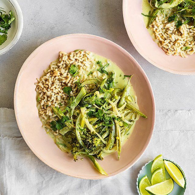 Merchant Gourmet Coconut & Lime Wholegrain & White Microwave Rice 250g