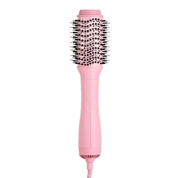 Mermade Hair Blow Dry Brush Pink Style And Dry In One