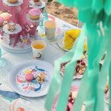 Mermaid Recyclable Paper Party Plates 8 per pack