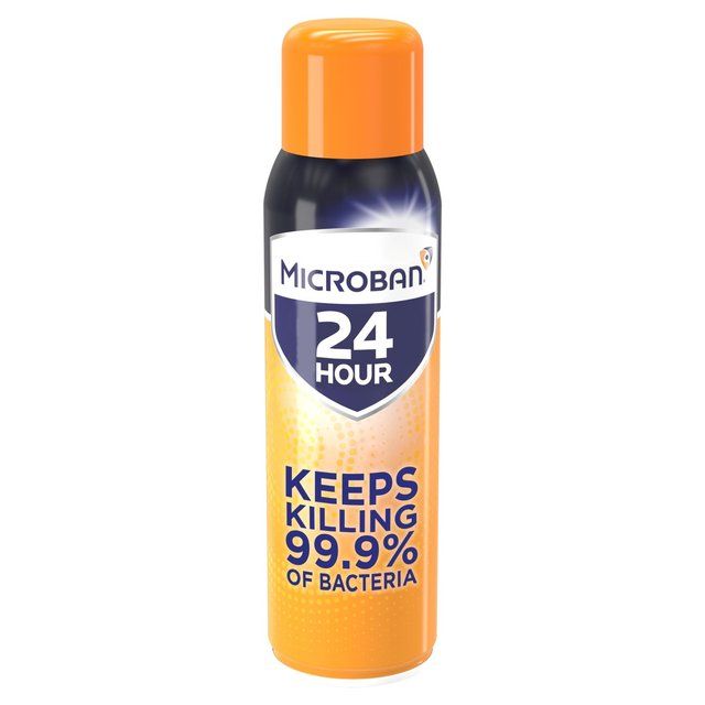 Microban 24 Hour Multi Purpose Anti-Bacterial Aerosol Citrus 400ml