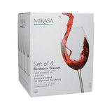 Mikasa Bordeaux Glasses 634ml 4 per pack