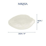 Mikasa Cranborne Stoneware Artichoke Serving Platter 23cm Gift boxed