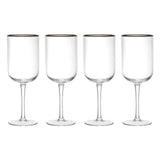 Mikasa Sorrento 4pc White Wine Glasses 400ml Gift boxed 4 per pack