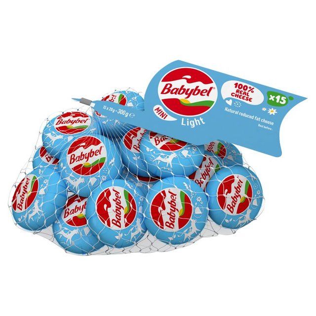 Mini Babybel Light Cheese Snacks 15 x 20g